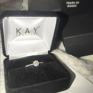 Diamond “promise” Ring